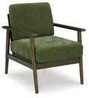 Bixler Olive Showood Accent Chair - Ornate Home
