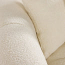 Brooklyn Ivory Boucle LAF Chaise Sectional - Ornate Home