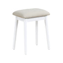 Camilla White Vanity Dresser w/Mirror and Stool - Ornate Home