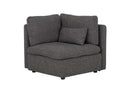 Divani Casa Paseo Charcoal Modular Sectional Sofa w/ Console  Create your own Style - Ornate Home