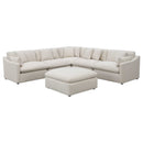 Hobson Ivory 6 Pc Sectional - Ornate Home