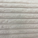 Lindyn II Ivory Jumbo Corduroy 3pc Reversible Sectional Sofa w/ Dual Cupholders & USB Ports - Ornate Home