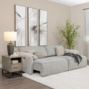 Slide Taupe Power Sofa Sleeper - Ornate Home