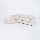 Manhattan Sand Linen Modular Sectional / 4pc - Cloud II - Ornate Home