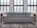 Modmax Salt and Pepper 3-Piece Power Reclining Sectional - Ornate Home