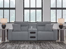 Modmax Salt and Pepper 3-Piece Power Reclining Sectional - Ornate Home