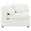 Raleigh Ivory Boucle Modular Cloud Sectional Sofa Units - Create your own Style - Ornate Home