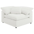 Raleigh Ivory Boucle Modular Cloud Sectional Sofa Units - Create your own Style - Ornate Home