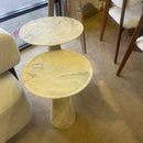 Salton Travertine Nesting Occasional Table (Set of 2) - Ornate Home