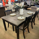 Tyler Creek Black & Gray Dining Room Set / 5pc - Ornate Home