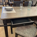 Tyler Creek Black & Gray Dining Room Set / 5pc - Ornate Home