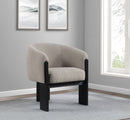 Valdez Beige Accent Chair - Ornate Home