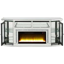 Noralie 67" TV Stand w/ Electric Fireplace - Ornate Home