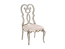 Esteban - Ivory Velvet & Antique Champagne - Side Chair (Set of 2) - Ornate Home