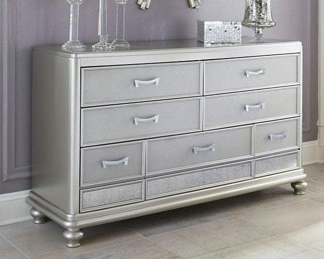 Coralayne Silver Dresser
