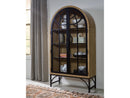 Gwenwich Natural/Black Accent Cabinet - Ornate Home