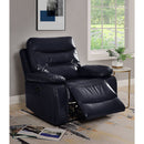 Aashi Navy Motion Recliner - Ornate Home