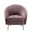 Abey Pink Chair - Ornate Home