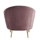 Abey Pink Chair - Ornate Home