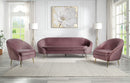 Abey Pink Chair - Ornate Home