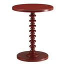 Acton Red Accent Table - Ornate Home