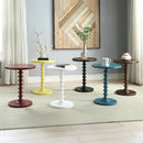 Acton White Accent Table - Ornate Home