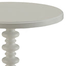 Acton White Accent Table - Ornate Home