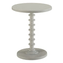 Acton White Accent Table - Ornate Home