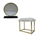 Adao Black Vanity Mirror - Ornate Home
