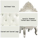 Adara Antique White Arm Chair (Set-2) - Ornate Home