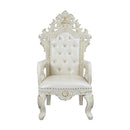 Adara Antique White Arm Chair (Set-2) - Ornate Home