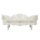 Adara Antique White Bench - Ornate Home