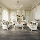 Adara Antique White Chair - Ornate Home