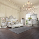 Adara Antique White Chest - Ornate Home
