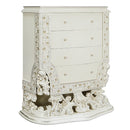 Adara Antique White Chest - Ornate Home