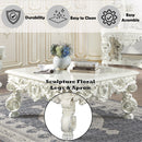 Adara Antique White Coffee Table - Ornate Home