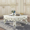 Adara Antique White Coffee Table - Ornate Home