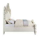 Adara Antique White Eastern King Bed - Ornate Home