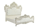 Adara Antique White Eastern King Bed - Ornate Home