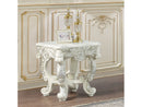 Adara Antique White End Table - Ornate Home