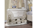 Adara Antique White Nightstand - Ornate Home