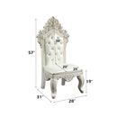 Adara Antique White Side Chair (Set-2) - Ornate Home