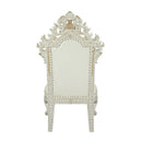 Adara Antique White Side Chair (Set-2) - Ornate Home