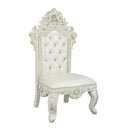Adara Antique White Side Chair (Set-2) - Ornate Home