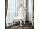Adara Antique White Side Chair (Set-2) - Ornate Home