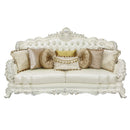 Adara Antique White Sofa - Ornate Home