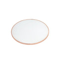 Alivia Frosted Glass End Table - Ornate Home