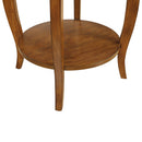 Alysa Walnut End Table - Ornate Home