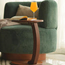 Alyssa C Side Table w/ Caster Wheels - Ornate Home