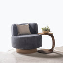 Alyssa C Side Table w/ Caster Wheels - Ornate Home